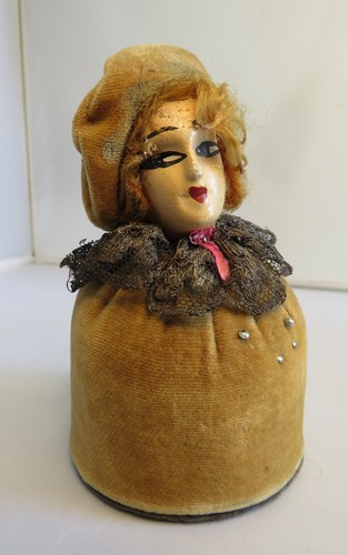 Antique boudoir doll flapper - doll,