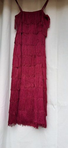 Shimmy flapper fancy - red, dress