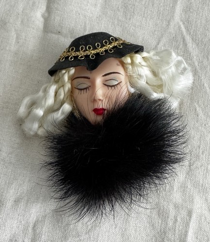 Vintage lady flapper art - lady,