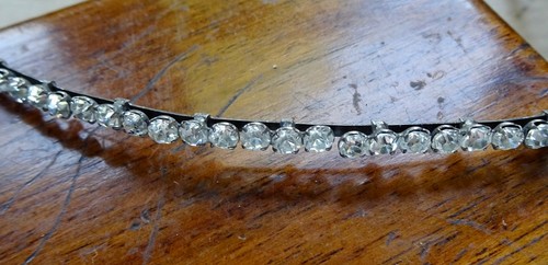 Antique art deco sparkly - antique, clear