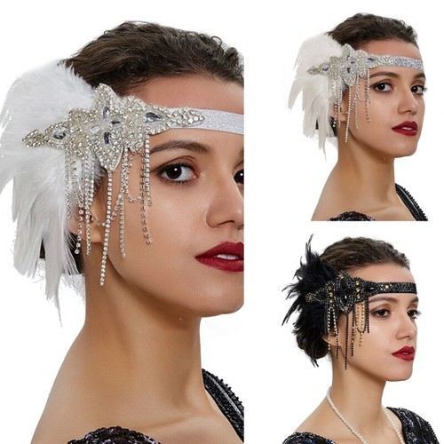 Women flapper headband - women, head