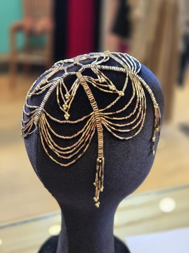 Vintage cap headpiece - vintage,