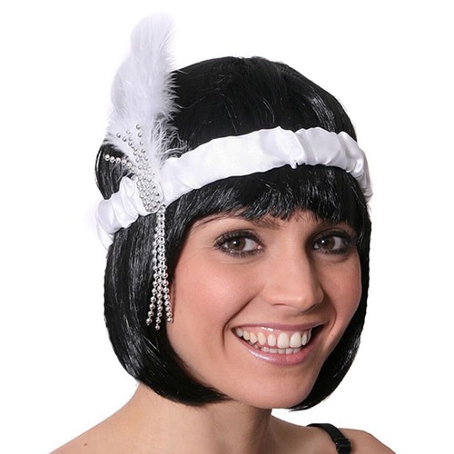 White flapper headband pack - flapper, 4